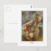 Alphonse Mucha #165 - Carte postale Art (Devant / Derrière)