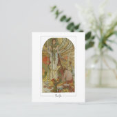 Alphonse Mucha #169 - Carte postale d'art fin (Debout devant)