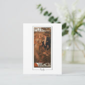 Alphonse Mucha #183 - Carte postale d'art fin (Debout devant)
