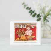 Alphonse Mucha #186 - Carte postale d'art fin (Debout devant)
