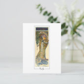 Alphonse Mucha #198 - Carte postale d'art fin (Debout devant)
