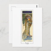 Alphonse Mucha #198 - Fine Art Briefkaart (Voorkant / Achterkant)