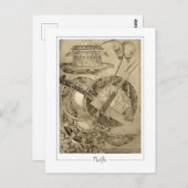 Alphonse Mucha #210 - Carte postale Art (Devant / Derrière)