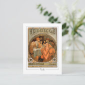 Alphonse Mucha #218 - Carte postale d'art fin (Debout devant)