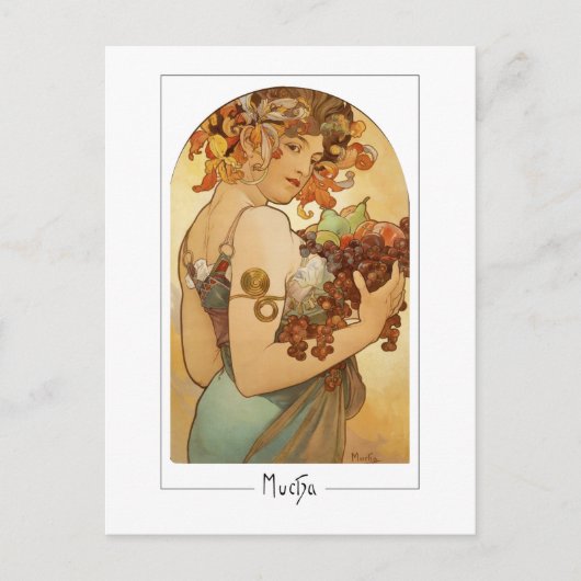 Alphonse Mucha #220 - Carte postale d'art fin (Devant)