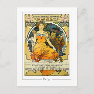 Alphonse Mucha #248 - Kunstkaart Briefkaart