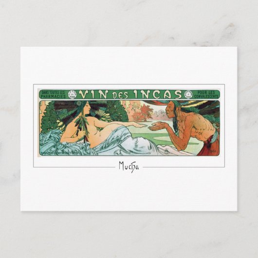 Alphonse Mucha #273 - Carte postale d'art fin (Devant)