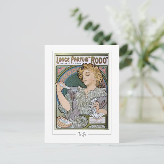 Alphonse Mucha #2 - Carte postale Art (Debout devant)