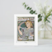 Alphonse Mucha #2 - Carte postale d'art fin (Debout devant)