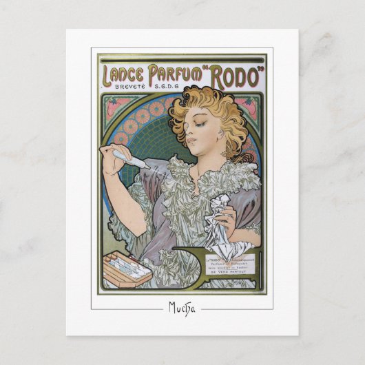 Alphonse Mucha #2 - Fine Art Briefkaart (Voorkant)