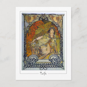 Alphonse Mucha #300 - Kunstkaart Briefkaart