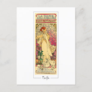 Alphonse Mucha #302 - Kunstmatig Briefkaart