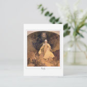 Alphonse Mucha #328 - Carte postale d'art fin (Debout devant)