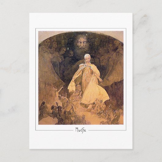 Alphonse Mucha #328 - Carte postale d'art fin (Devant)