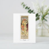 Alphonse Mucha #329 - Carte postale Art (Debout devant)