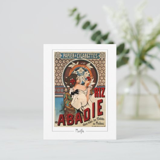 Alphonse Mucha #339 - Carte postale Art (Debout devant)