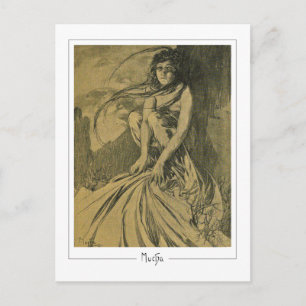 Alphonse Mucha #354 - Carte postale d'art fin