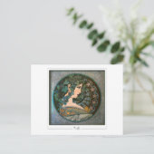 Alphonse Mucha #370 - Carte postale d'art fin (Debout devant)