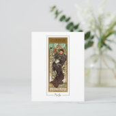 Alphonse Mucha #371 - Carte postale d'art fin (Debout devant)