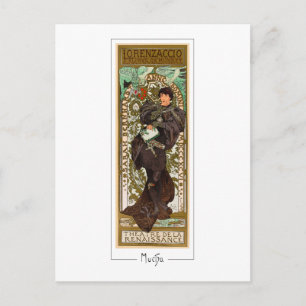 Alphonse Mucha #371 - Carte postale d'art fin