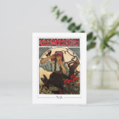 Alphonse Mucha #374 - Carte postale d'art fin (Debout devant)