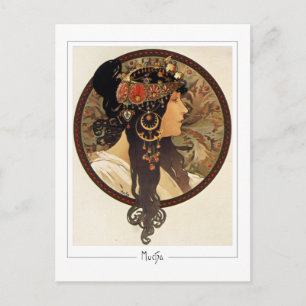 Alphonse Mucha #401 - Kunstpostkaart Briefkaart