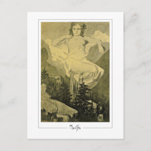 Alphonse Mucha #404 - Kunstkaart Briefkaart