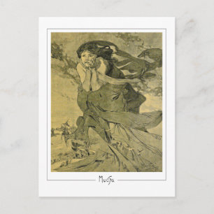 Alphonse Mucha #412 - Kunstkaart Briefkaart