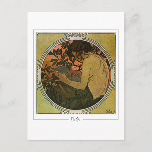 Alphonse Mucha #41 - Carte postale Art (Devant)