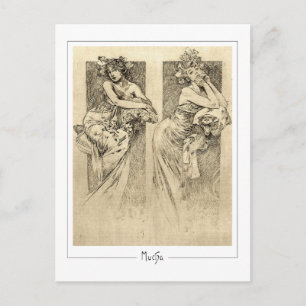 Alphonse Mucha #49 - Kunstkaart Briefkaart