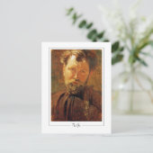 Alphonse Mucha #4 - Carte postale d'art fin (Debout devant)