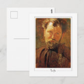 Alphonse Mucha #4 - Carte postale d'art fin (Devant / Derrière)