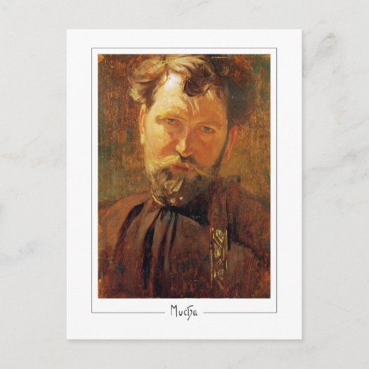 Alphonse Mucha #4 - Carte postale d'art fin (Devant)