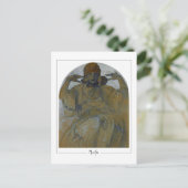 Alphonse Mucha #62 - Carte postale d'art fin (Debout devant)