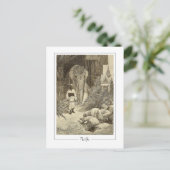 Alphonse Mucha #75 - Fine Art Briefkaart (Staand voorkant)