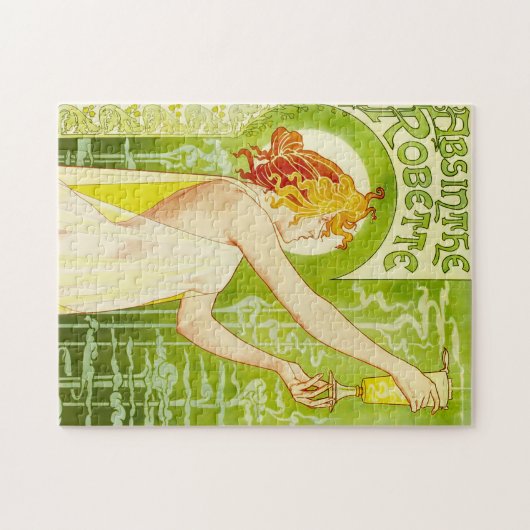 Alphonse Mucha Absinthe Robette Puzzle Legpuzzel (Horizontaal)