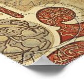 Alphonse Mucha Art Déco (Coin)