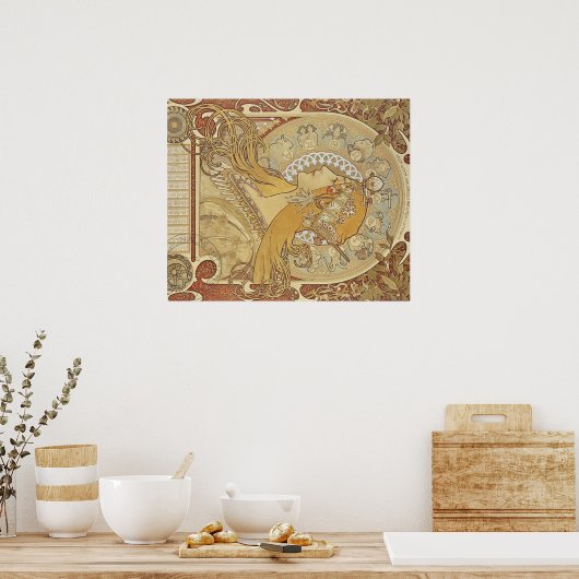 Alphonse Mucha Art Déco (Cuisine)