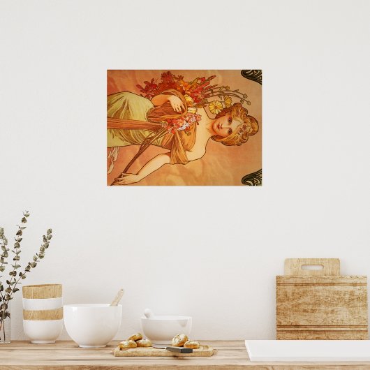 Alphonse Mucha Art Déco (Cuisine)