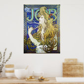 Alphonse Mucha Art Nouveau Adverteren Poster (Keuken)