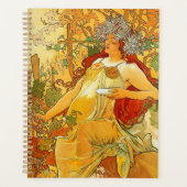 Alphonse Mucha Art Nouveau Automne (Devant)