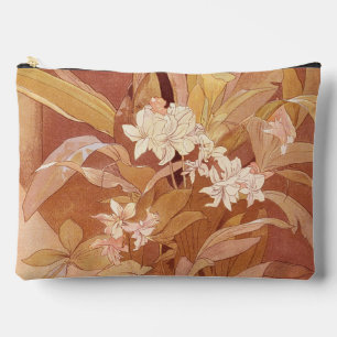 Alphonse Mucha Art Nouveau Bloemdetail Etui