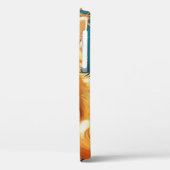 Alphonse Mucha Art Nouveau Cat Case-Mate iPhone Case (Achterkant / Links)