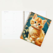 Alphonse Mucha Art Nouveau Cat Planner (Display)