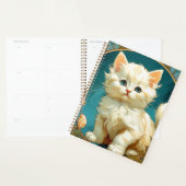 Alphonse Mucha Art Nouveau Chat Blanc (Devant avec enveloppe)