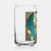 Alphonse Mucha Art Nouveau Chat Blanc (Droite)