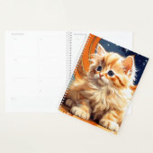 Alphonse Mucha Art Nouveau Chat orange (Devant avec enveloppe)