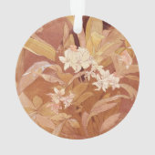 Alphonse Mucha Art Nouveau Détail floral (dos)
