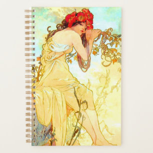 Alphonse Mucha Art Nouveau Été