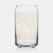 Alphonse Mucha Art Nouveau Herfst Blikvorm Glas (Achterkant)